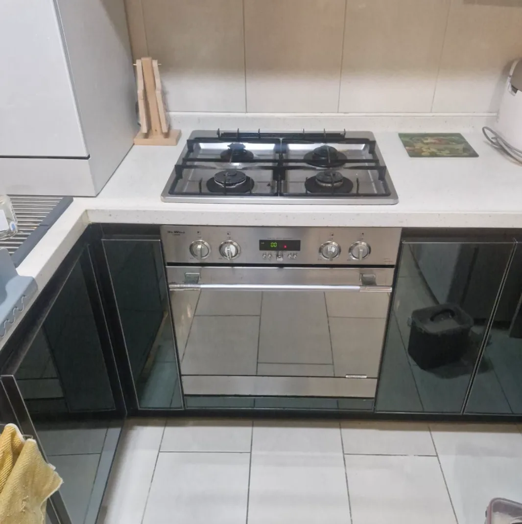 성남 중원구 가스오븐 철거 후 맞춤 수납장 제작 시공 전